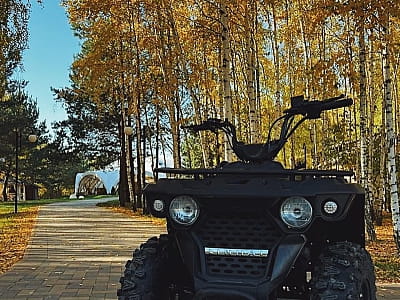 прогулянка на квадроциклах в заміському комплексі «Чудодієво» в селі Вишпіль Житомирської області