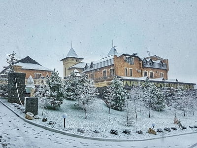 Forest Club Sherwood — готельно-ресторанний комплекс поблизу Умані з рестораном, сауною, спа, тенісом і сімейним відпочинком серед природи.