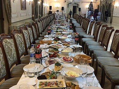 Банкетна зала в заміському комплексі Forest Club Sherwood біля Умані