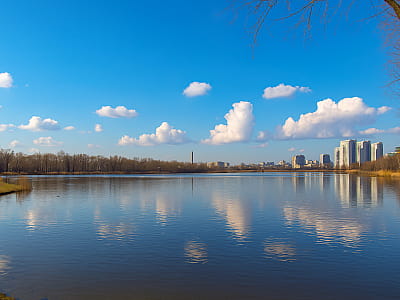 Йорданське озеро на Оболоні — мальовнича водойма Києва. Риболовля, прогулянки, качки та краєвиди поруч із легендарною Почайною.