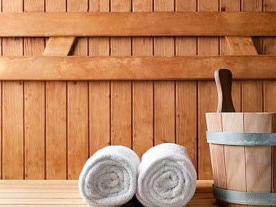 Фінська сауна в заміському комплексі Perlyna Resort біля Черкас