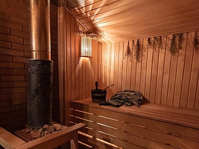 лазня на дровах в заміському комплексі Selena Family Resort біля Черкас