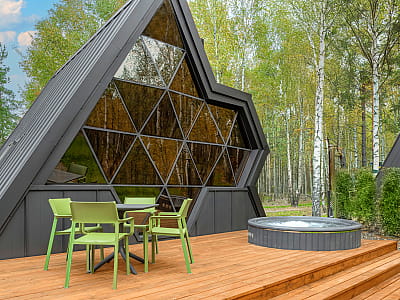 Mandra Petrichor / Мандра Петрикор - заміський комплекс, глемпінг у Київській області