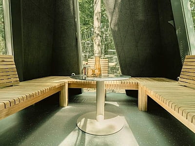 сауни в глемпінгу NAMETY PARK на території київського ВДНГ