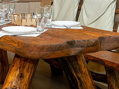 зона відпочинку сауни в заміському комплексі SPORTOHOTA в місті Черкаси