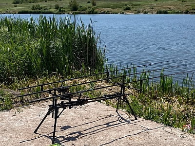 риболовля з вимосток «Скіфія» на Кіровоградщині