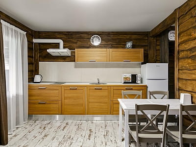 однокімнатні та двокімнатні номери в заміському комплексі «Аквамарин» в селі Цибулі, неподалік Полтави