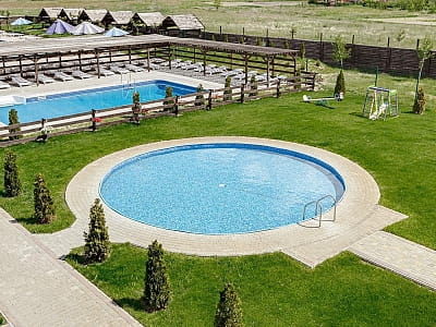 дитячий басейн в заміському комплексі «Аквамарин» в селі Цибулі, неподалік Полтави