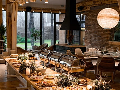 ресторан в заміському комплексі DOM у Київській області