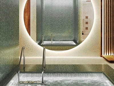 холодний купіль в заміському комплексі DOM у Київській області