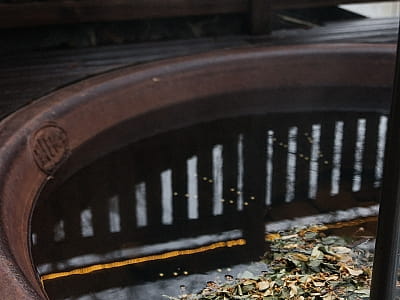 купіль в заміському комплексі «Мис Доброї Надії» в селі Глоди Полтавської області на березі річки Ворскла