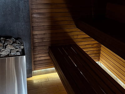 сауна в заміському відпочинковому комплексі «Панорама HILL» у селі Горішня Вигнанка біля міста Чортків