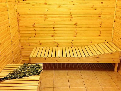 сауна в заміському комплексі «Перший Кордон» в селі Медведівка Черкаської області