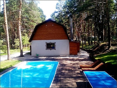 літній басейн в заміському комплексі «Перший Кордон» в селі Медведівка Черкаської області