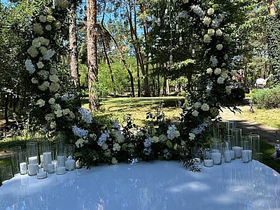 весілля в заміському комплексі «Перший Кордон» в селі Медведівка Черкаської області