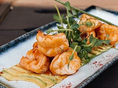 страви ресторану в комплексі відпочинку «Пляж» в місті Тернопіль 