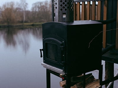 чани джакузі в заміському комплексі "Смерекова Хата" в селі Кімната Тернопільської області