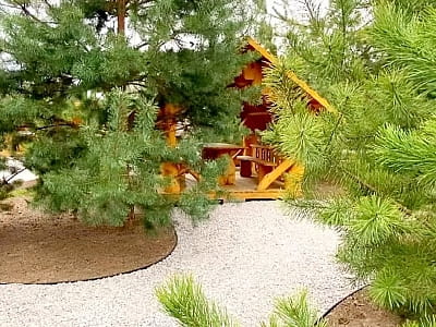 альтанки різної місткості в заміському комплексі «Точка Збору» в селі Терентіївка Полтавської області