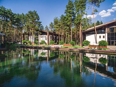Verholy Relax Park — це автентичний заміський спа-готель, розташований серед соснового лісу в Полтавській області, де кожен гість може поринути в атмосферу спокою та природної гармонії далеко від міського шуму. 