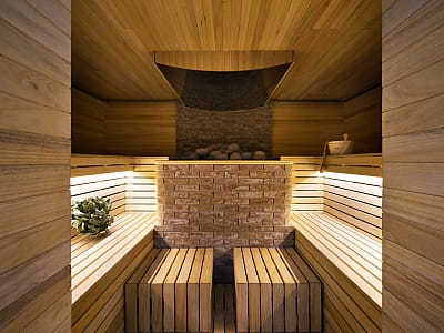 лазня в SPA в заміському комплексі Verholy Relax Park в селі Соснова Полтавської області