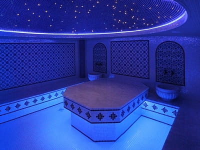 Мароканська лазня - хамам в заміському комплексі «Потоки Хауз» у мальовничому куточку Полтавщини, на березі річки Дніпро, у селі Кам’яні Потоки поблизу Кременчука.