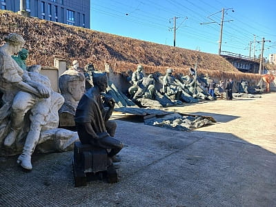 колекція радянського монументального мистецтва в меморіальному музеї тоталітарних режимів «Територія Терору» у Львові