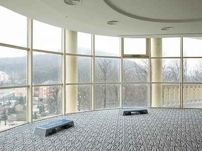 фітнес-зал у заміському комплексі ARDEN PALACE Medical Resort & SPA у селищі Сатанів Хмельницької області