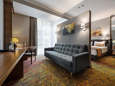 готельні номери в заміському комплексі ARDEN PALACE Medical Resort & SPA в селищі Сатанів Хмельницької області