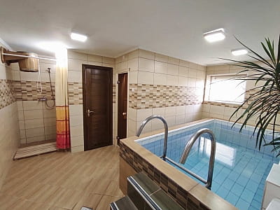 купіль при сауні на дровах в заміському комплексі Family Estate з краєвидами на каньйон в місті Кам'янець-Подільский