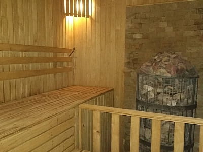 лазня-сауна в заміському комплексі «Rancho»в селі Лісові Гринівці біля міста Хмельницький