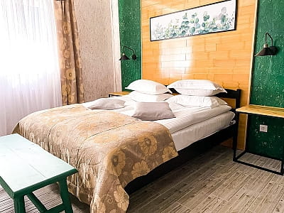 готельні номери в заміському комплексі «Ягода-Малина» в селі Головчинці Хмельницької області