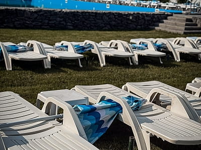 літній відкритий басейн в заміському комплексі АТК «Дача» за 7 км від Хмельницького по Вінницькій трасі