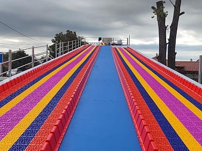 тюбінг в DinoPark Берегово в селі Яноші Закарпатської області