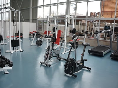 тренажерна зала в заміському комплексі Gr-Club Resort в Житомирі
