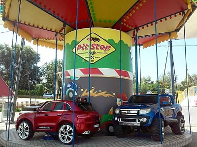 дитячі розваги в сезонному комплексі відпочинку в Києві Sky Family Park, на березі Дніпра поруч із ТРЦ SkyMall.