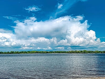 пляж на Дніпрі в заміському комплексі Dacha у селі Сокирна Черкаської області