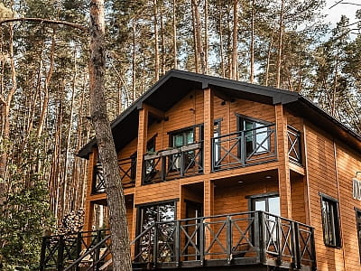 номери, котеджі, шале, глемпи в заміському комплексі «ШишкиNN» у селі Снов'янка Чернігівської області