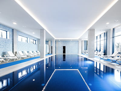 Басейн SPA-комплексу в заміському комплексі «Софія» у селі Велика Омеляна неподалік від Рівного