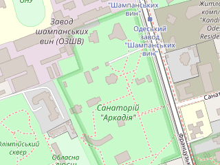 Розташування Параскеви на мапі; Data: © OpenStreetMap contributors, SRTM, GEBCO, SONNY's LiDAR DTM, NASADEM, ESA WorldCover; Maps © Tracestrack