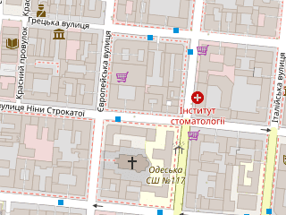 Розташування Початок на мапі; Data: © OpenStreetMap contributors, SRTM, GEBCO, SONNY's LiDAR DTM, NASADEM, ESA WorldCover; Maps © Tracestrack