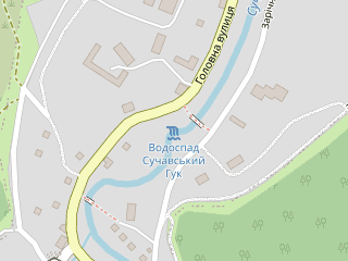 Розташування Сучавський Гук на мапі; Data: © OpenStreetMap contributors, SRTM, GEBCO, SONNY's LiDAR DTM, NASADEM, ESA WorldCover; Maps © Tracestrack