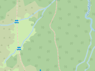 Розташування Туманне на мапі; Data: © OpenStreetMap contributors, SRTM, GEBCO, SONNY's LiDAR DTM, NASADEM, ESA WorldCover; Maps © Tracestrack