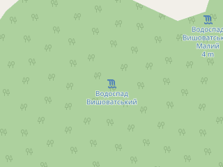 Розташування Вишоватський Великий на мапі; Data: © OpenStreetMap contributors, SRTM, GEBCO, SONNY's LiDAR DTM, NASADEM, ESA WorldCover; Maps © Tracestrack