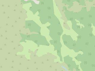 Розташування Ведмеже на мапі; Data: © OpenStreetMap contributors, SRTM, GEBCO, SONNY's LiDAR DTM, NASADEM, ESA WorldCover; Maps © Tracestrack