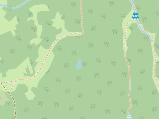 Розташування Середнє Озірне на мапі; Data: © OpenStreetMap contributors, SRTM, GEBCO, SONNY's LiDAR DTM, NASADEM, ESA WorldCover; Maps © Tracestrack