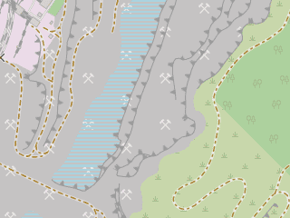 Розташування Королевська стоянка на мапі; Data: © OpenStreetMap contributors, SRTM, GEBCO, SONNY's LiDAR DTM, NASADEM, ESA WorldCover; Maps © Tracestrack