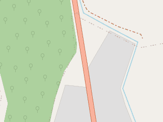 Розташування DinoPark Берегово на мапі; Data: © OpenStreetMap contributors, SRTM, GEBCO, SONNY's LiDAR DTM, NASADEM, ESA WorldCover; Maps © Tracestrack