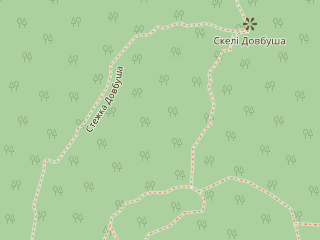 Розташування Дениса Любішкіна на мапі; Data: © OpenStreetMap contributors, SRTM, GEBCO, SONNY's LiDAR DTM, NASADEM, ESA WorldCover; Maps © Tracestrack