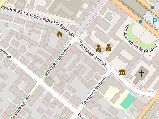 Розташування Шерлок Холмс, Бейкер-стріт 221В на мапі; Data: © OpenStreetMap contributors, SRTM, GEBCO, SONNY's LiDAR DTM, NASADEM, ESA WorldCover; Maps © Tracestrack