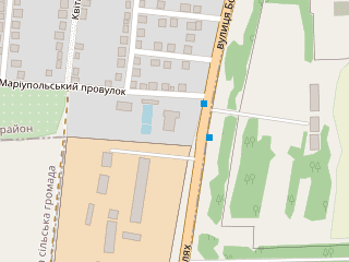 Розташування Garden Hotel на мапі; Data: © OpenStreetMap contributors, SRTM, GEBCO, SONNY's LiDAR DTM, NASADEM, ESA WorldCover; Maps © Tracestrack